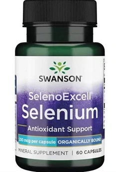 Swanson SelenoExcell 200 mcg, 60 kapsułek