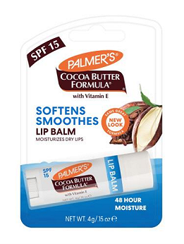 Palmer's Cocoa Butter, nawilżający balsam do ust czekoladowy, 4 g