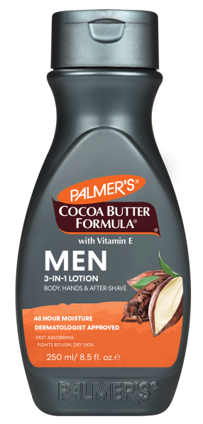 PALMERS Palmer's Cocoa Butter Formula Men 3w1 , balsam nawilżający, 250nml — Składniki i ocena