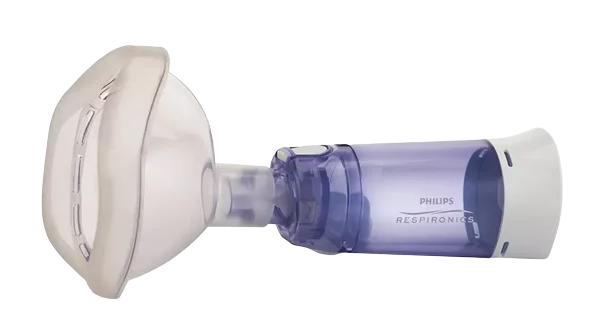Philips, komora inhalacyjna OptiChamber z maską S, 0-18 miesięcy 1 szt.