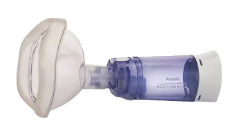 Philips , komora inhalacyjna OptiChamber Diamond z maską M, 1-5 lat 1 szt,