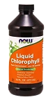 Now Foods Chlorofil Liquid płyn ze składnikami wspomagającymi proces tworzenia krwi, 473 ml