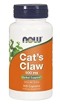 Now Foods  Cat's Claw kapsułki ze składnikami wspomagającymi funkcjonowanie przewodu pokarmowego, 100 szt.