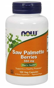 NOW FOODS Saw Palmetto 550 mg, 100 kapsułek