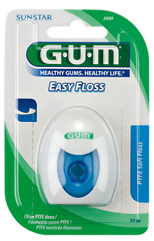 SUNSTAR GUM EASY FLOSS, nić dentystyczna 30 m, 1 szt.