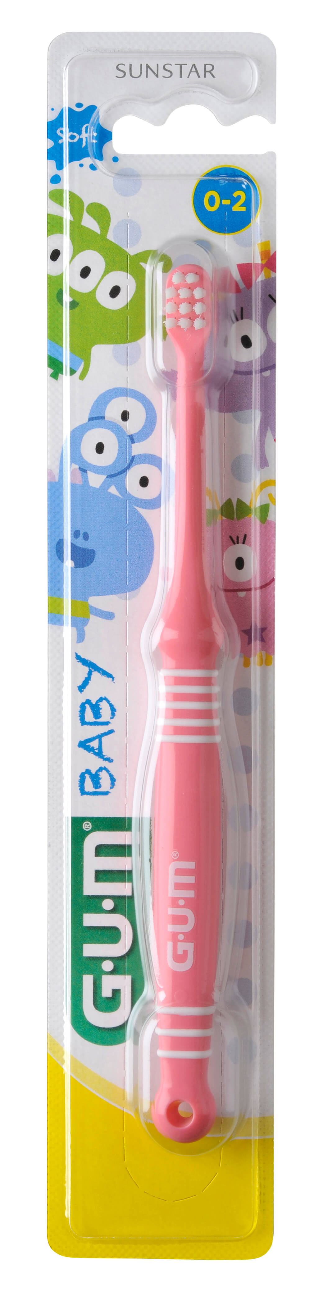 SUNSTAR GUM BABY, szczoteczka dla dzieci miękka, 1 szt.