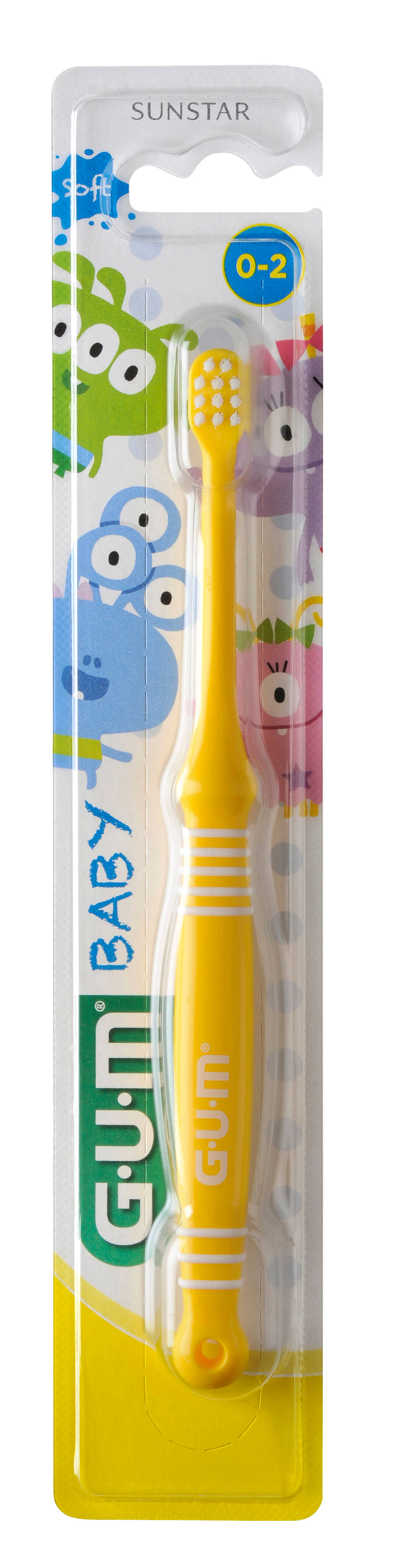 SUNSTAR GUM BABY, szczoteczka dla dzieci miękka, 1 szt.