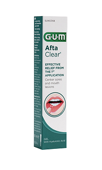 SUNSTAR GUM Afta Clear, żel do ust, 10 ml
