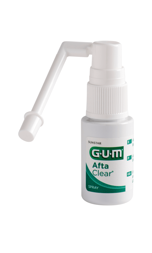 SUNSTAR GUM Afta Clear, spray do ust, 15 ml KRÓTKA DATA 31.07.2026