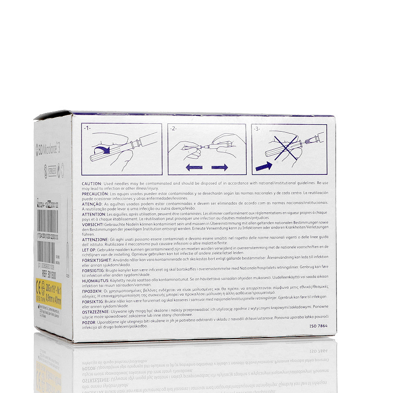 Igły BD Microlance, do różnego rodzaju iniekcji, 0,9 x 40 mm, 100 szt.