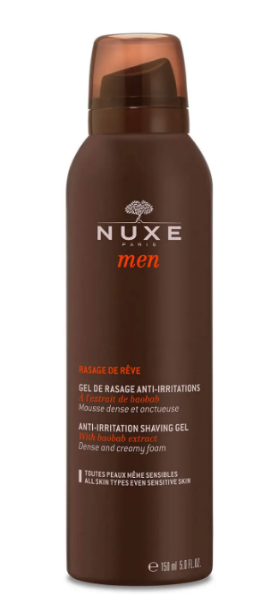 Nuxe Men, żel do golenia łagodząca podrażnienia, 150 ml