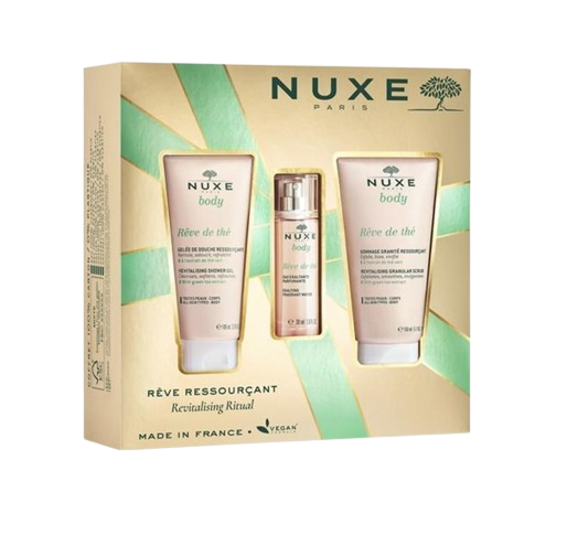 NUXE POLSKA NUXE Body Reve de Thé Revitalising Ritual Zestaw, zestaw kosmetyków — Składniki i ocena