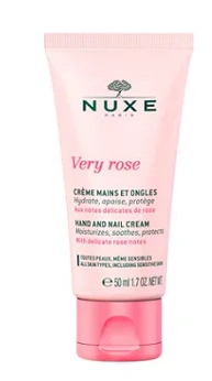 NUXE Very Rose, krem do rąk i paznokci, 50 ml