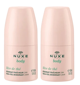 Nuxe Body Reve De The, dezodorant w kulce, 2 x 50 ml