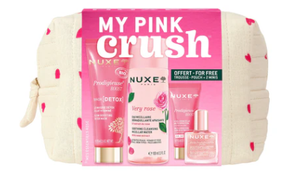 NUXE POLSKA Nuxe My Pink Crush, kosmetyczka, zestaw kosmetyków — Składniki i ocena