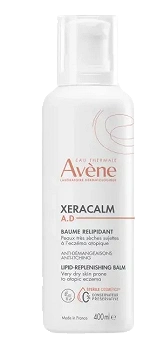 AVENE XERACALM A.D, balsam uzupełniający lipidy, 400 ml