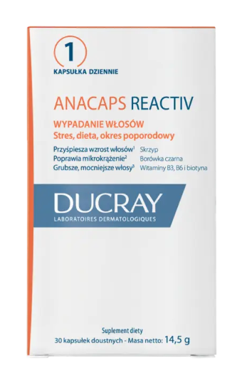 Ducray Anacaps Reactiv 30 kapsułek