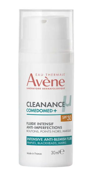 Avene Cleanance Comedomed+, fluid przeciw niedoskonałościom, SPF30, 30 ml