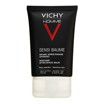 Vichy Homme Sensi Baume, balsam kojący po goleniu, 75 ml
