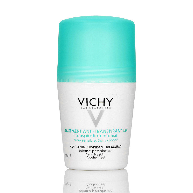 Vichy Anti-Transpirant 48H, dezodorant w kulce przeciw nadmiernemu poceniu, 50 ml