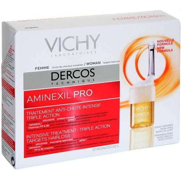 L'OREAL Vichy Aminexil Pro SP94 , kuracja przeciw wypadaniu włosów dla kobiet, 21 ampułek
