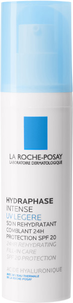 La Roche-Posay Hydraphase Intense UV Legere , krem intensywnie nawilżający o długotrwałym działaniu SPF20, 50 ml.