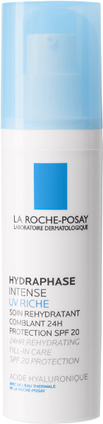 La Roche-Posay Hydraphase Intense UV Riche , krem intensywnie nawilżający o długotrwałym działaniu SPF20, 50 ml.