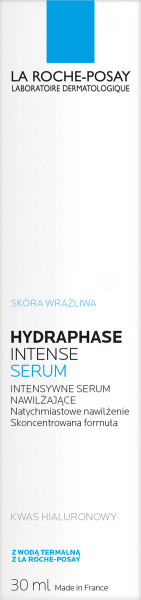 La Roche-Posay Hydraphase Intense , serum intensywnie nawilżające, 30 ml.