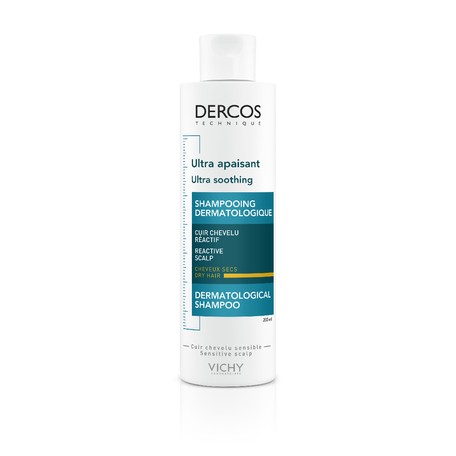 Vichy DERCOS szampon ultrakojący włosy suche, 200ml
