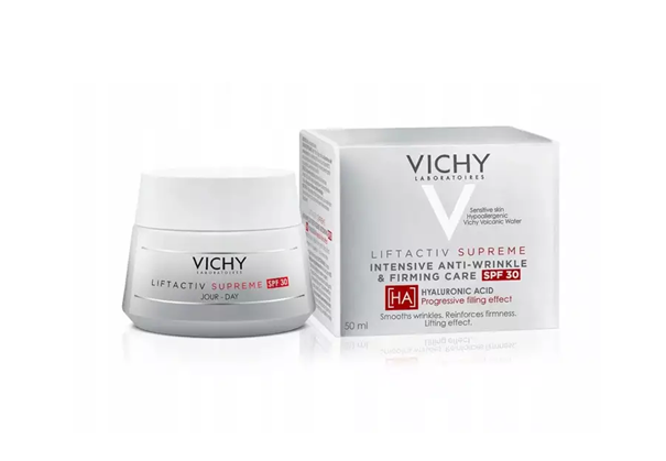 Vichy Liftactiv Supreme, krem przeciwzmarszczkowy i ujędrniający, SPF 30, 50 ml