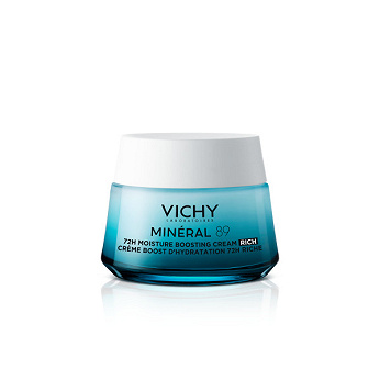 Vichy Mineral 89 RICH, krem nawilżająco-odbudowujący, 50 ml