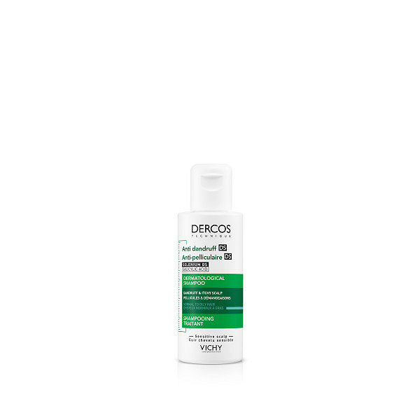 Vichy Dercos, szampon przeciwłupieżowy do włosów przetłuszczających się, 75ml