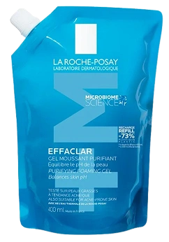 La Roche-Posay Effaclar, żel oczyszczający refill, 400 ml