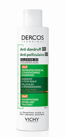 Vichy Dercos DS szampon przeciwłupieżowy z odżywką 2w1, 200 ml