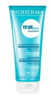 Bioderma Abcderm Hydratant, mleczko nawilżające, 200 ml
