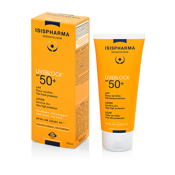 TRADIX GROUP IsisPharma UVEBLOCK , balsam o bardzo wysokiej ochronie SPF 50+, 100 ml — Składniki i ocena
