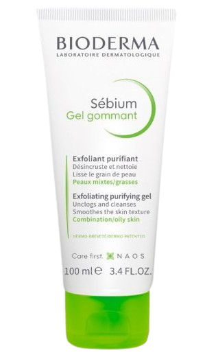 Bioderma Sebium Gommant żel złuszczający do twarzy, 100 ml