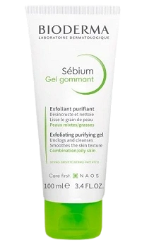 Bioderma Sebium Gommant, żel złuszczający do twarzy, 100 ml