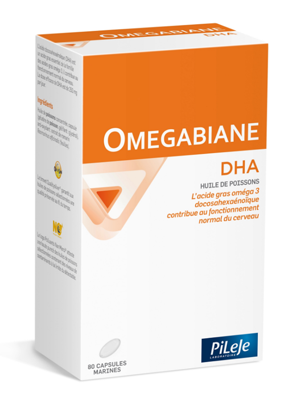 Omegabiane DHA  80 kapsułek