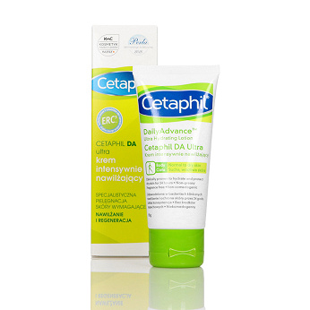 Cetaphil DA Ultra , krem intensywnie nawilżający do twarzy i rąk, tuba 85 g