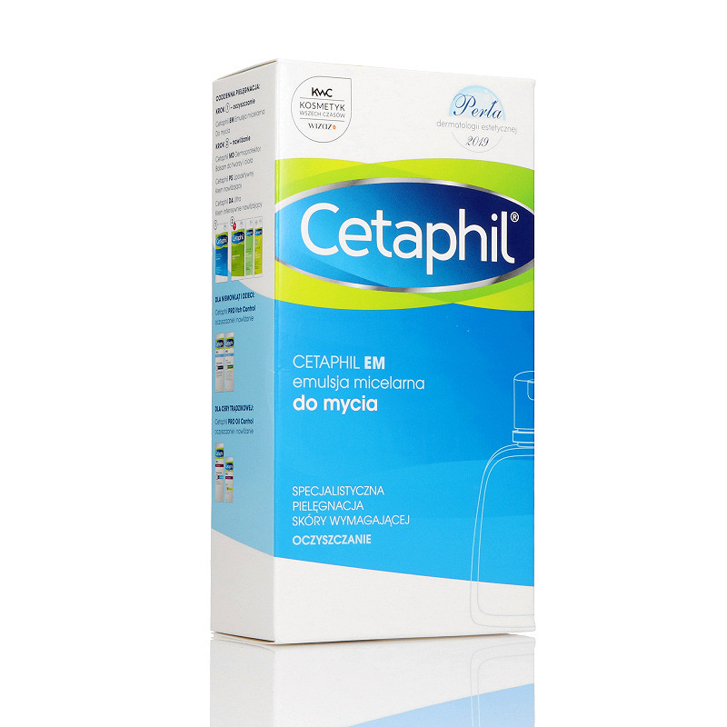 Cetaphil EM Emulsja do mycia , micelarna do skóry suchej, wrażliwej, 250 ml