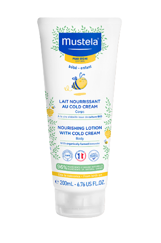 Mustela Cold Cream, mleczko odżywcze do ciała, 200 ml