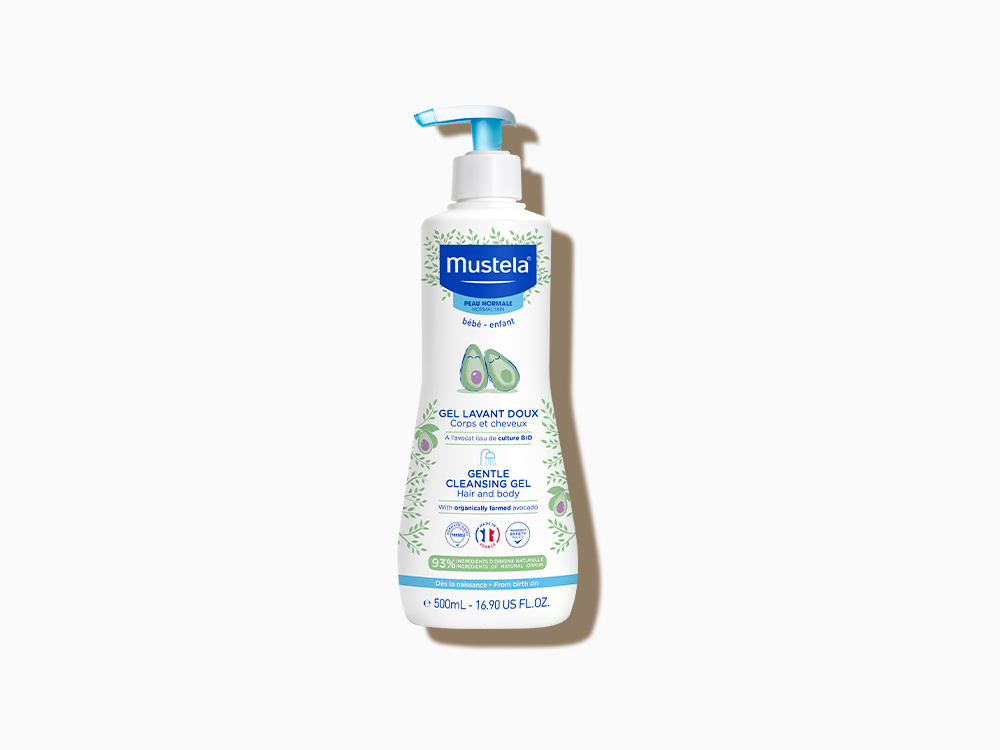 Mustela Hydra Bebe  delikatny żel do mycia dla niemowląt 500 ml
