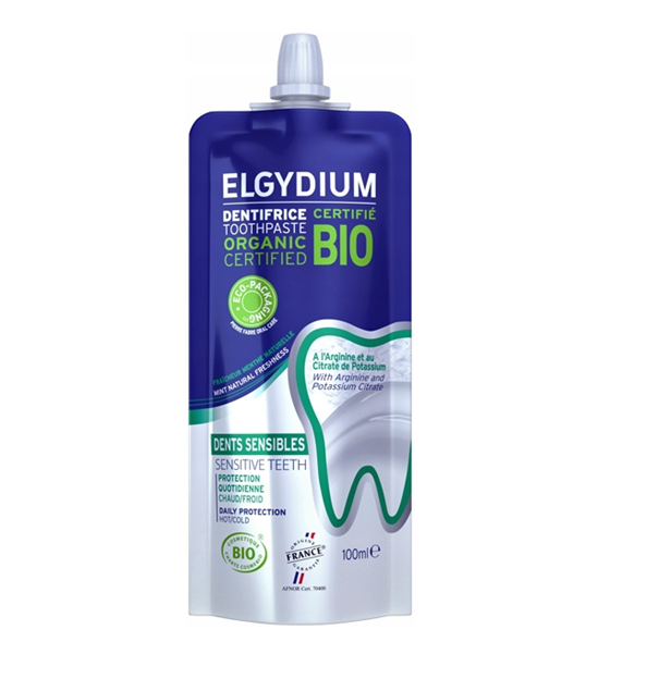 Elgydium Bio Sensitive, pasta do zębów wrażliwych, 100 ml