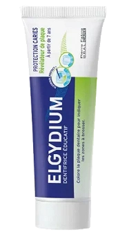 ELGYDIUM Edukacyjna, pasta do zębów barwiąca płytkę nazębną, 50 ml