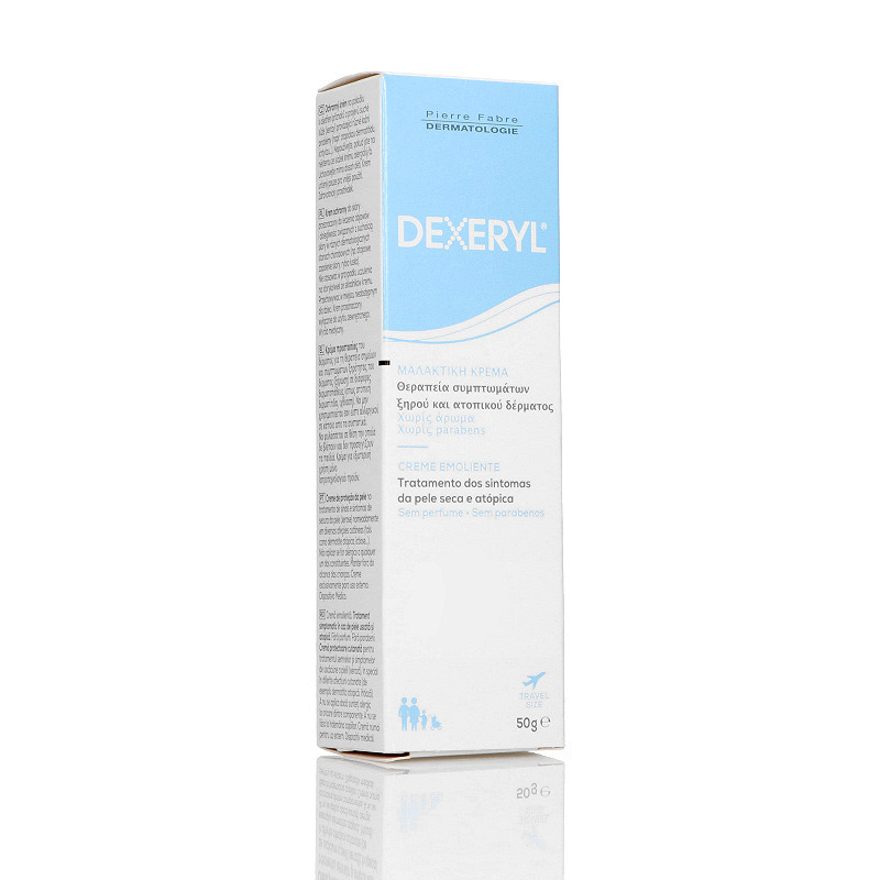 Dexeryl, krem emolient ochronny do leczenia objawów suchości skóry, tuba 50 g