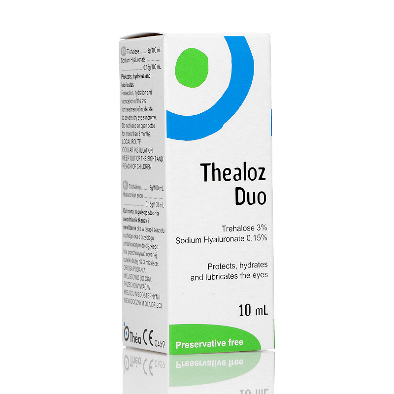 Thealoz Duo, krople na suche i podrażnione oczy, 10 ml