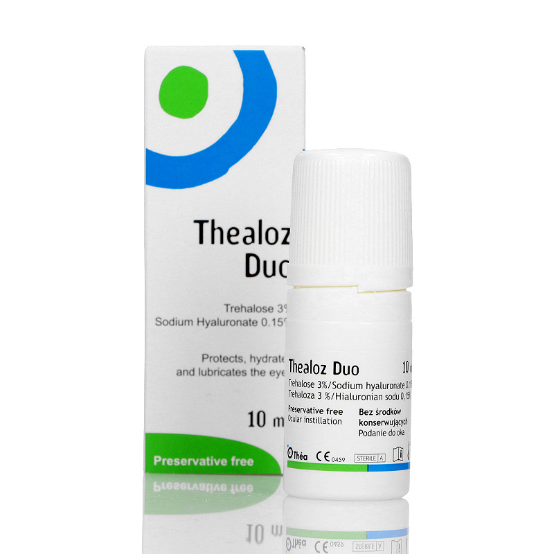 Thealoz Duo, krople na suche i podrażnione oczy, 10 ml