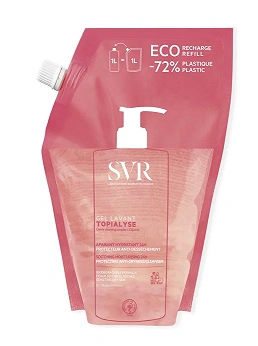 SVR TOPIALYSE Gel Lavant, żel do mycia ciała, 1 l, Refil KRÓTKA DATA 31.05.2026