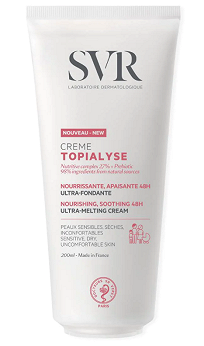 SVR TOPIALYSE Creme, odżywczy krem do pielęgnacji skóry wrażliwej i suchej, 200 ml